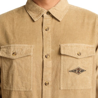 Billabong Camisa Ls Bong Days Khaki Billabong Camisa Ls Bong Days Khaki