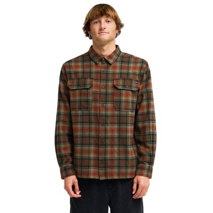 Billabong Camisa Ls Offshore Flannel Dark Cedar Billabong Camisa Ls Offshore Flannel Dark Cedar
