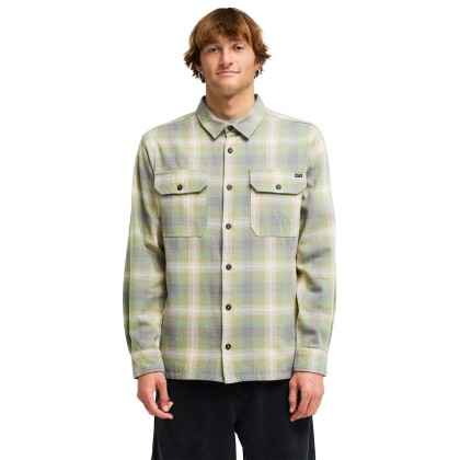 Billabong Camisa Ls Offshore Flannel Hedge Green Billabong Camisa Ls Offshore Flannel Hedge Green
