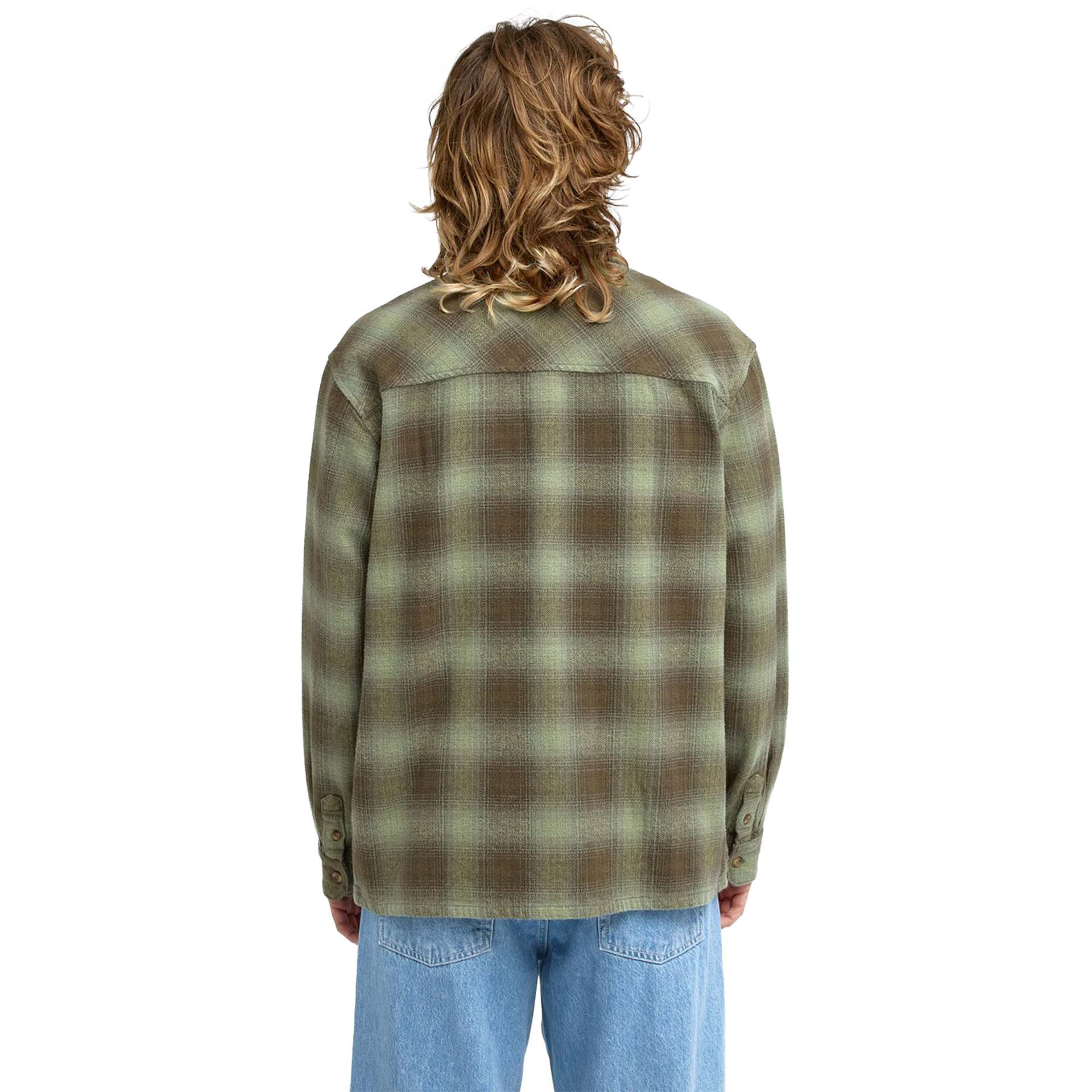 Billabong Camisa Ls Ventura Overshirt Hedge Green