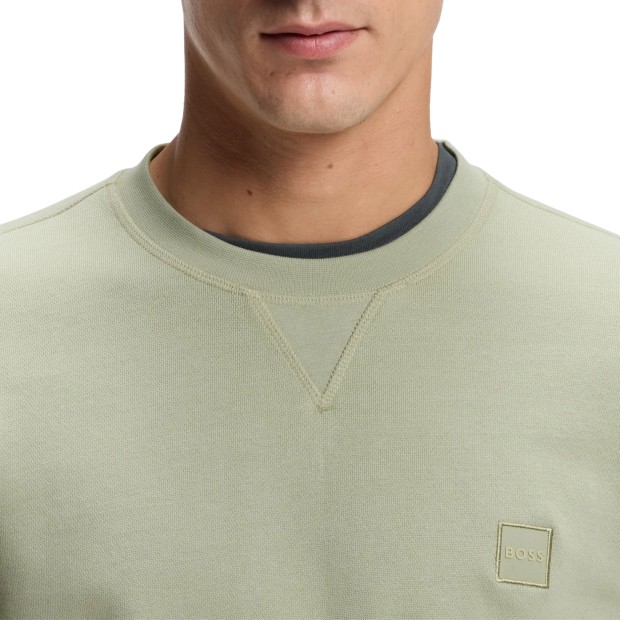 BOSS Sweat Westart Open Green