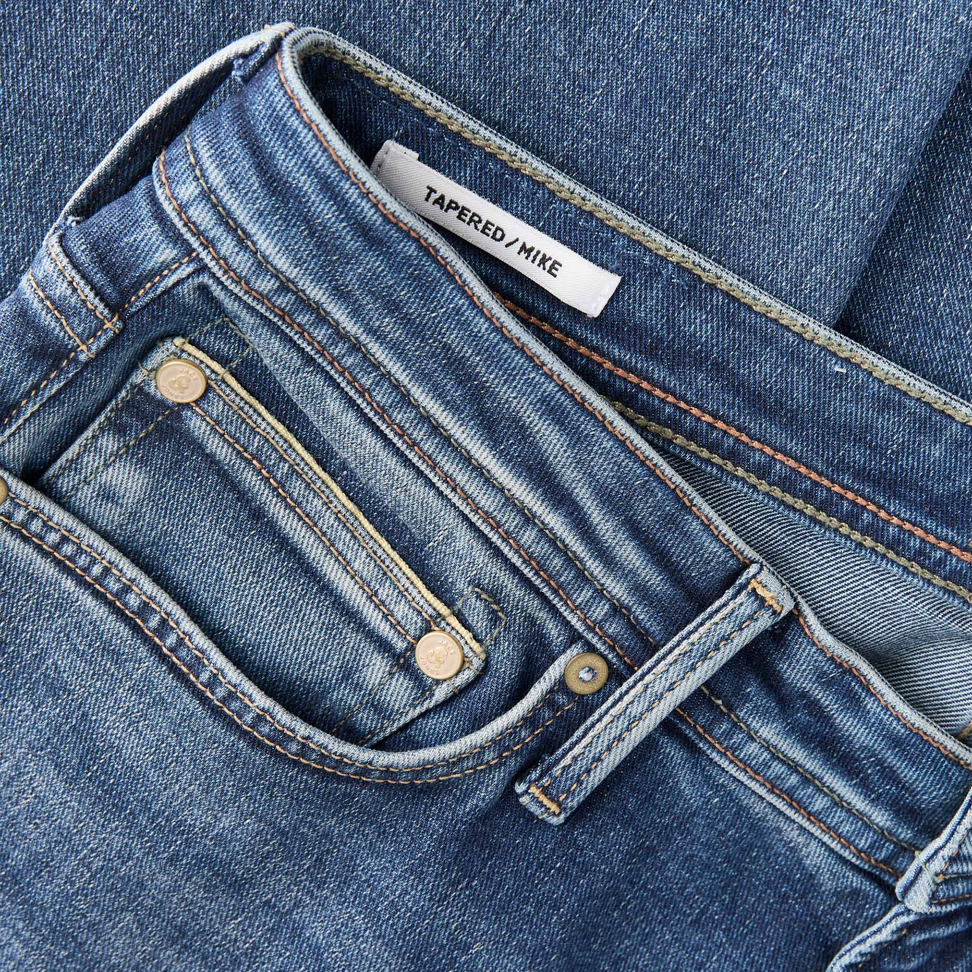 Jack & Jones Calça Mike Jjpaolo St 350 Blue Denim