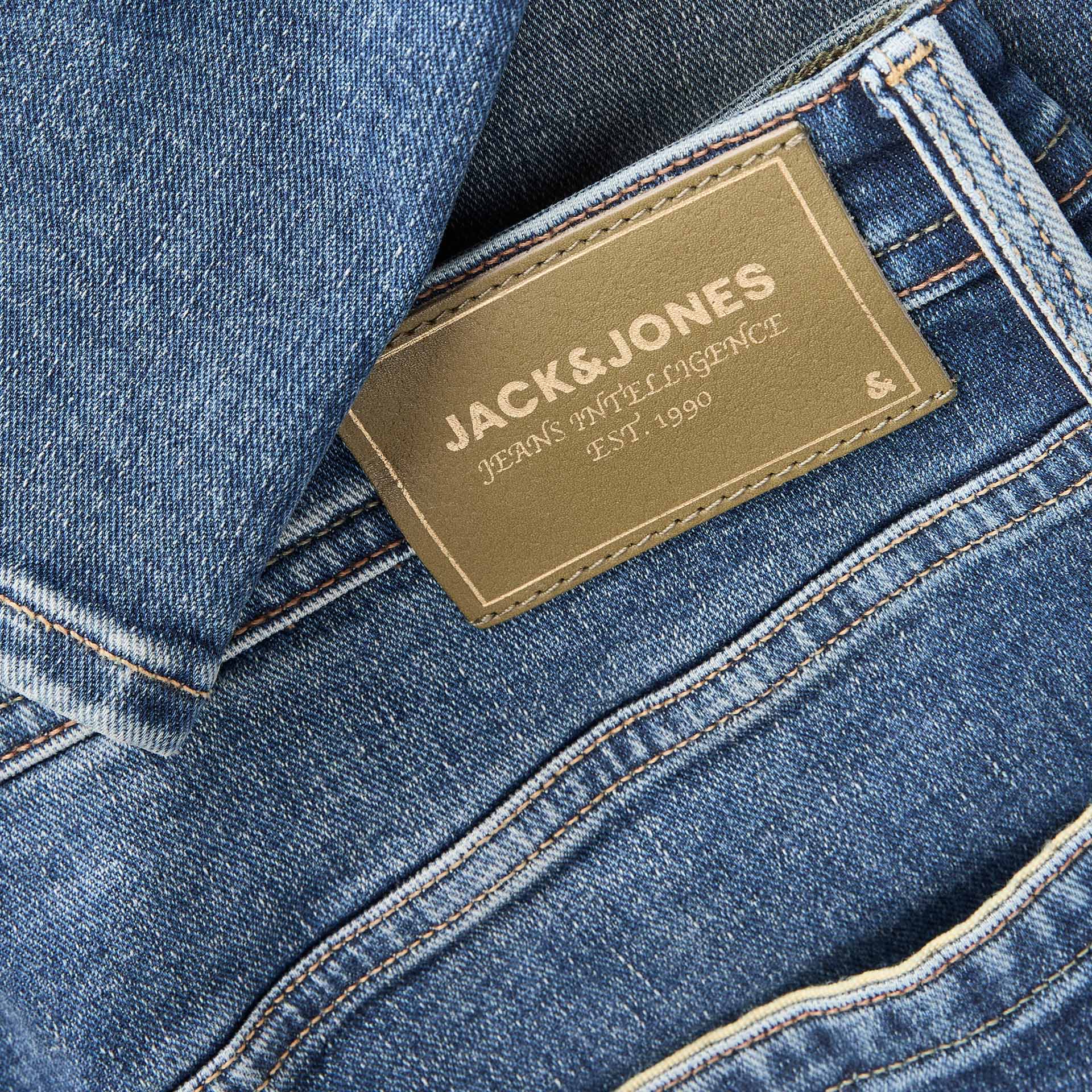 Jack & Jones Calça Mike Jjpaolo St 350 Blue Denim