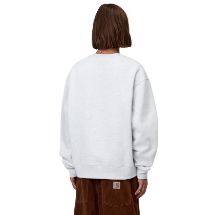 Carhartt Wip Sweat Mack Ash Heather / Black