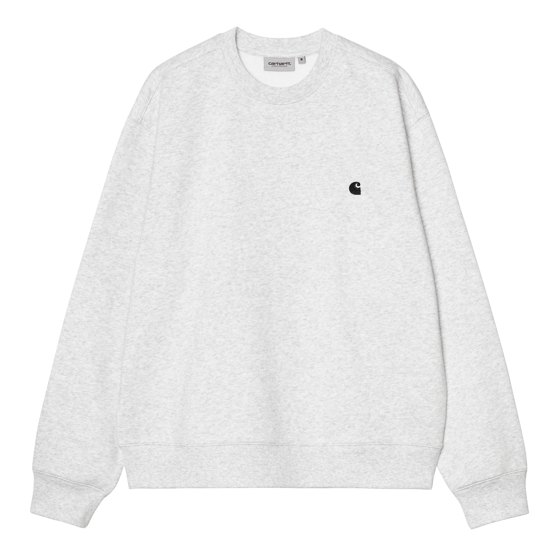 Carhartt Wip Sweat Mack Ash Heather / Black