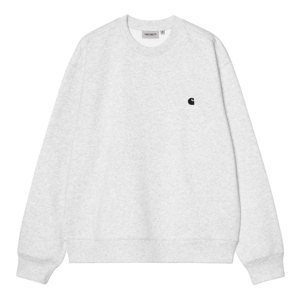 Carhartt Wip Sweat Mack Ash Heather / Black