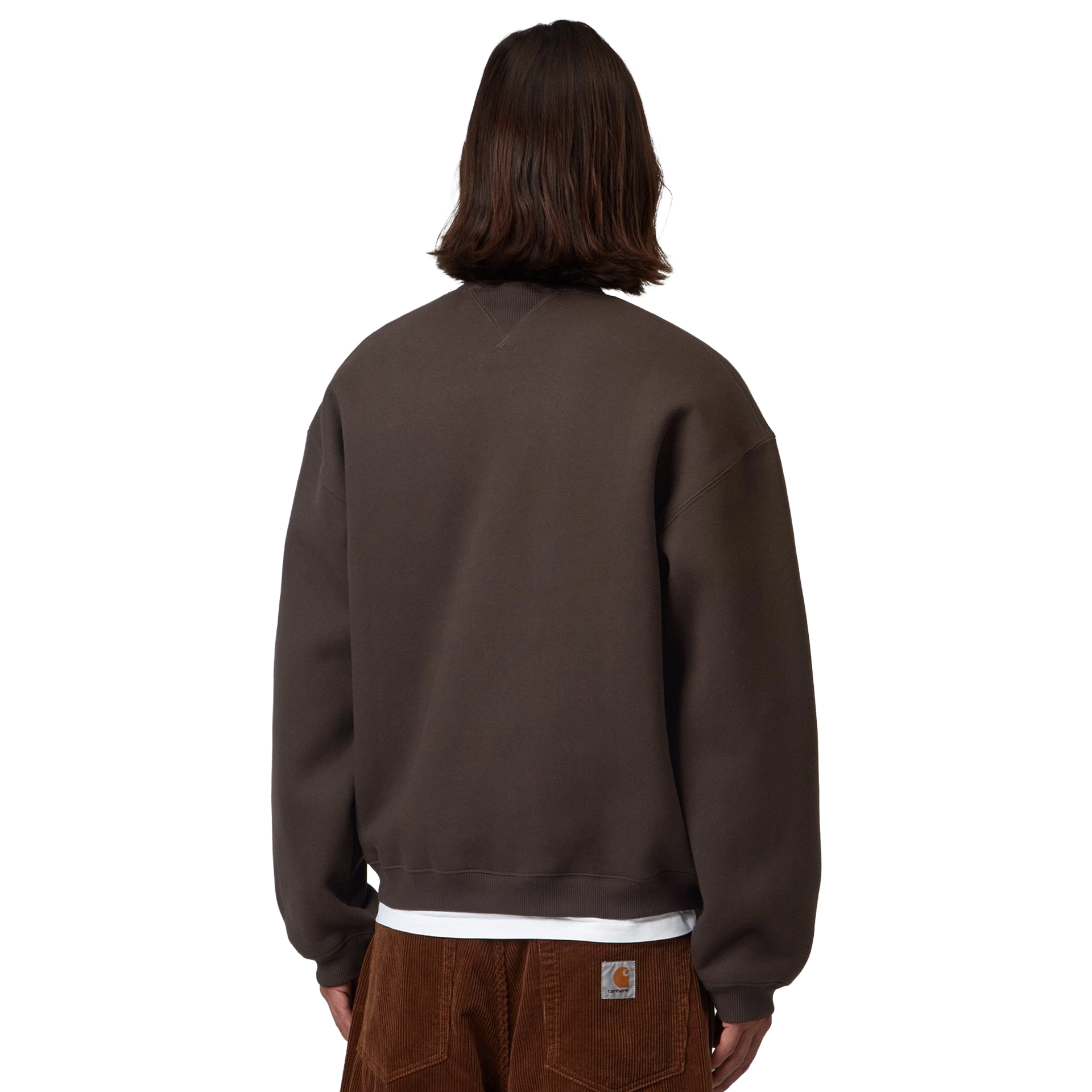 Carhartt Wip Sweat Ebbert Tobacco / White