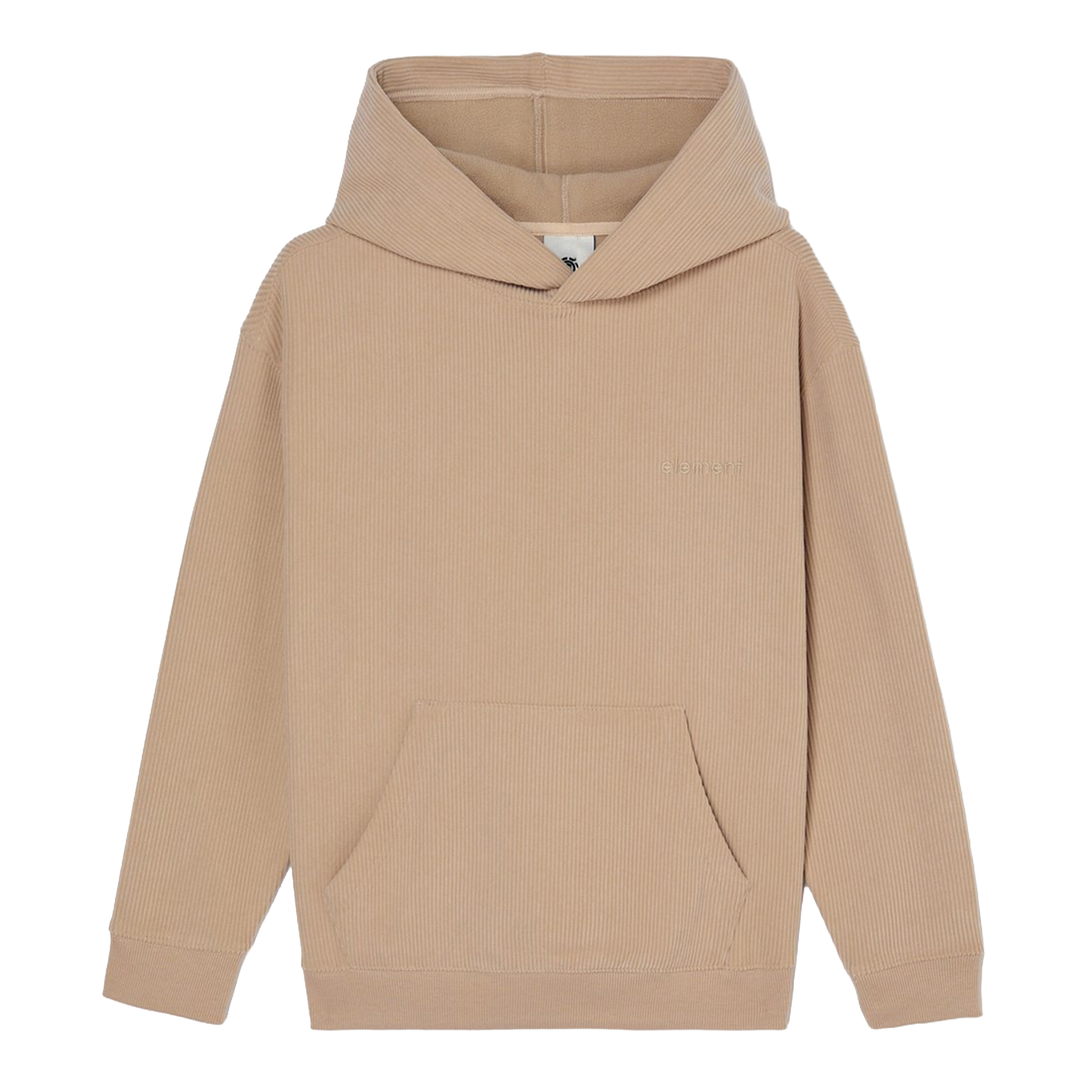 Element Sweat Capuz Lowcase Corduroy Humus