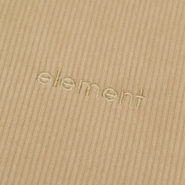 Element Sweat Capuz Lowcase Corduroy Humus