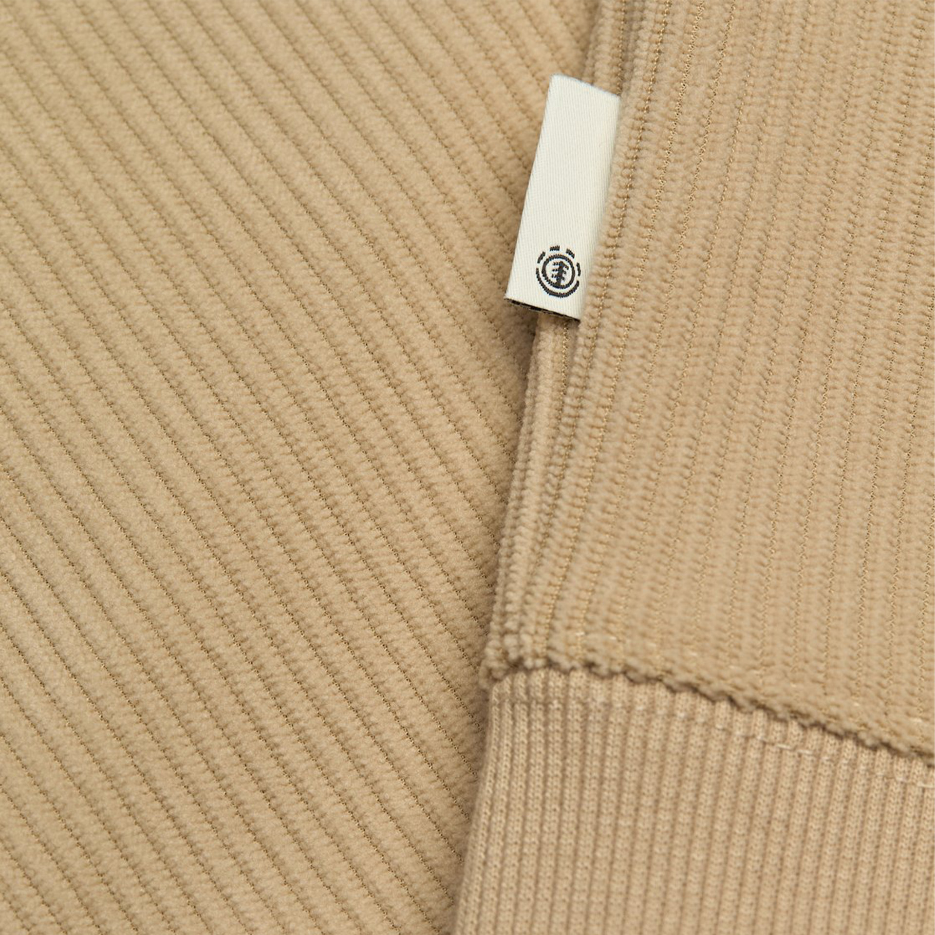 Element Sweat Capuz Lowcase Corduroy Humus