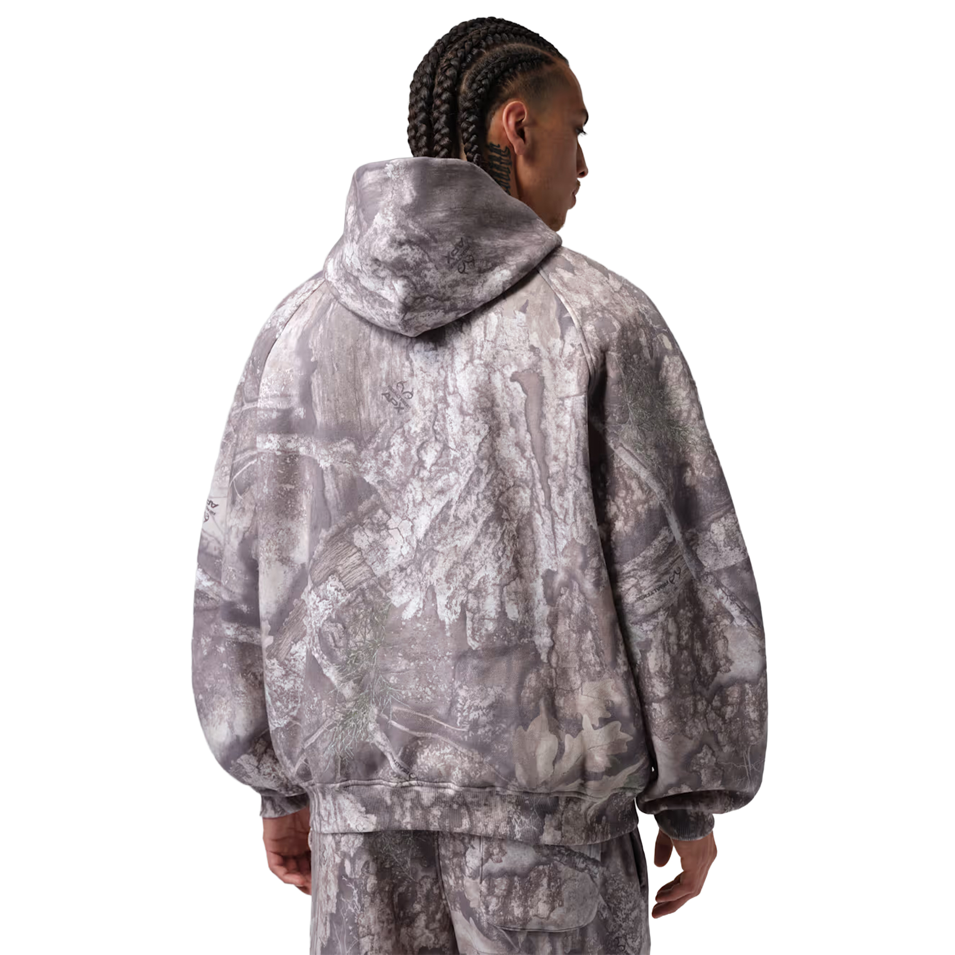 Jordan Sweat Brooklyn Realtree Fleece White/bright Citron
