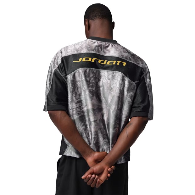 Jordan T-shirt Brooklyn Realtree Jersey White/black/bright Citron