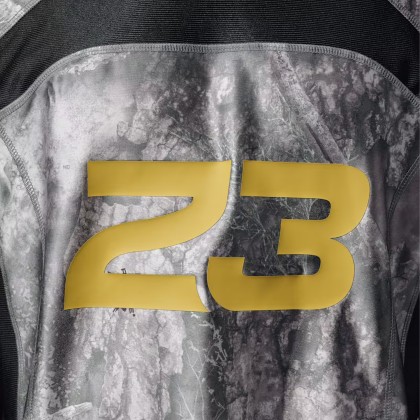 Jordan T-shirt Brooklyn Realtree Jersey White/black/bright Citron