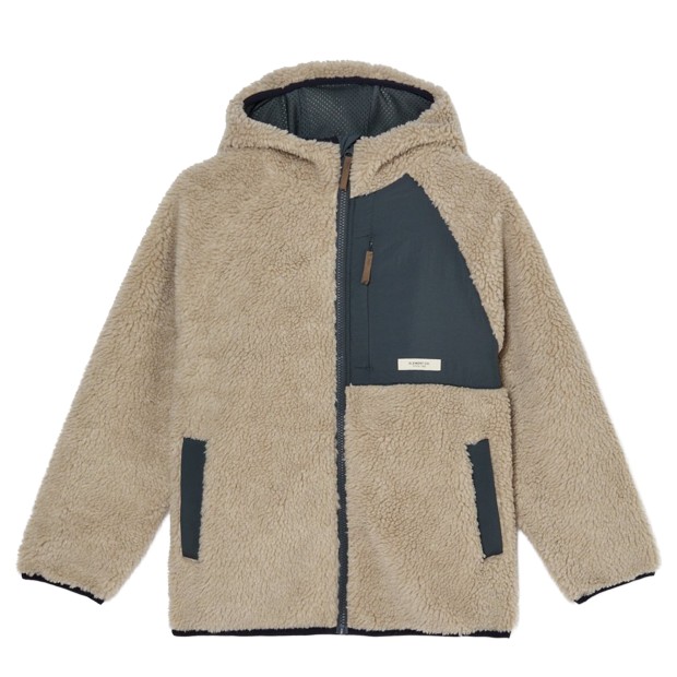 Element Casaco Sherpa Wolfe Oat Milk