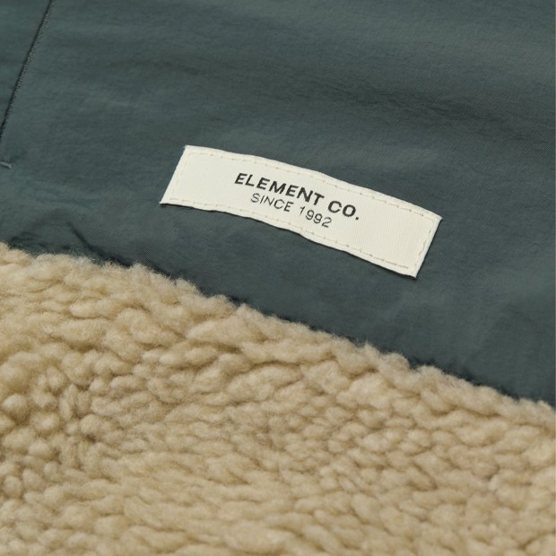 Element Casaco Sherpa Wolfe Oat Milk