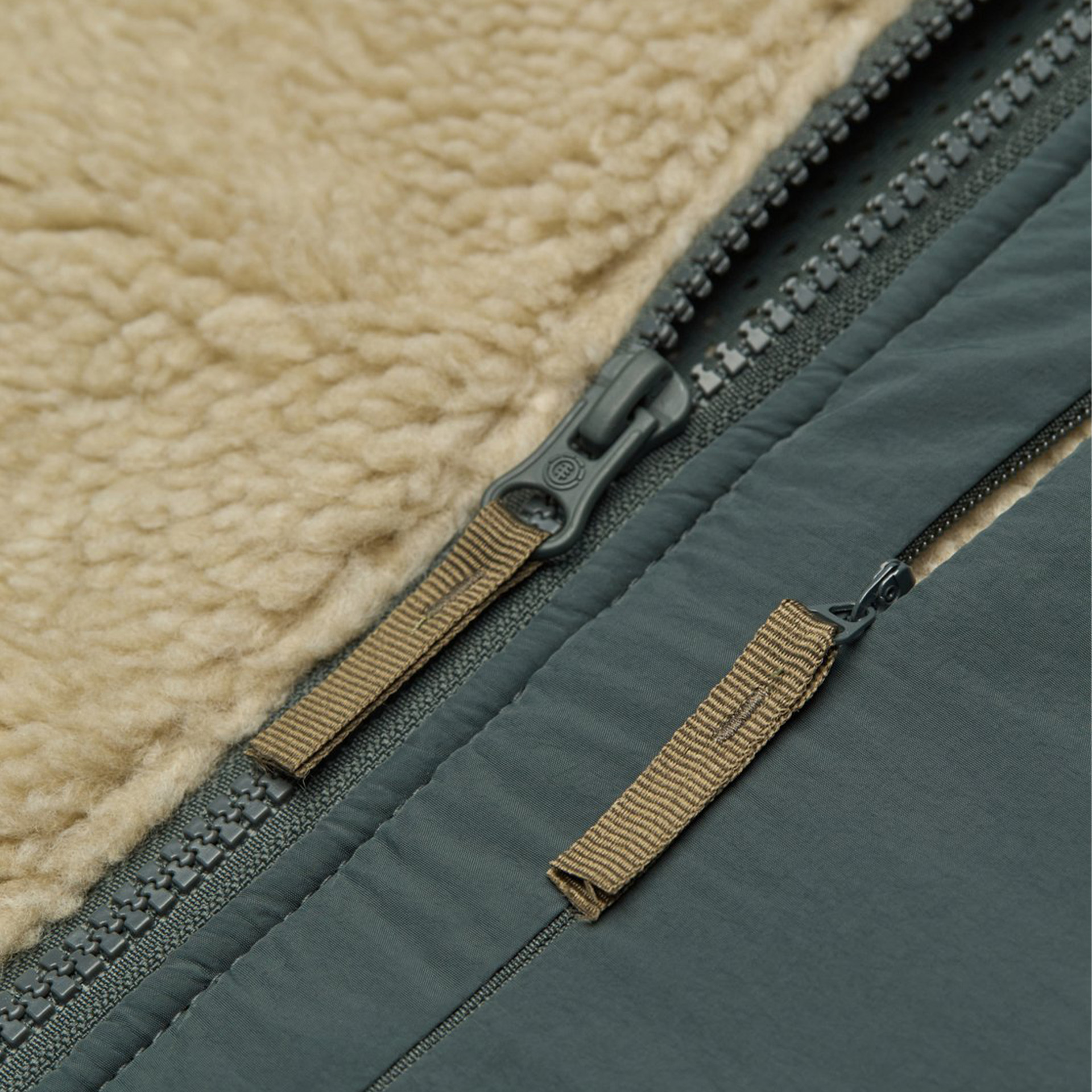 Element Casaco Sherpa Wolfe Oat Milk