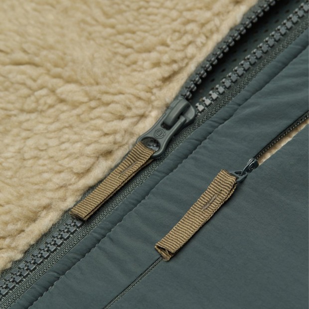 Element Casaco Sherpa Wolfe Oat Milk