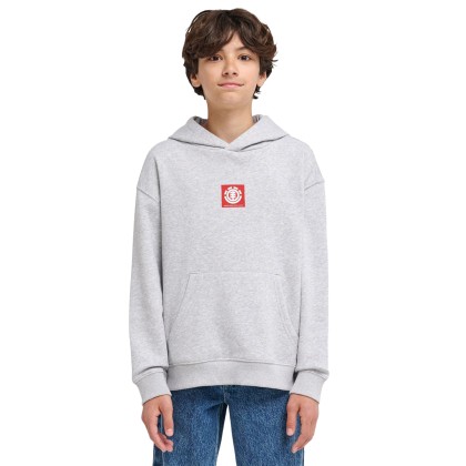 Element Sweat Capuz Square Mid Grey Heather Element Sweat Capuz Square Mid Grey Heather