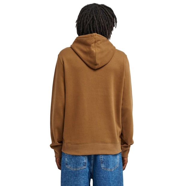 Element Sweat Capuz Icon Embroidery Sepia
