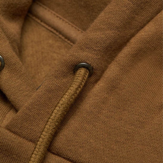 Element Sweat Capuz Icon Embroidery Sepia