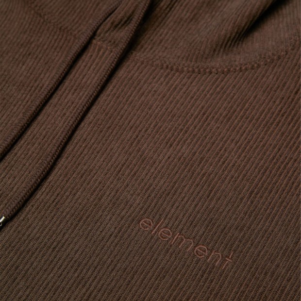 Element Sweat Capuz Lowcase Corduroy Java