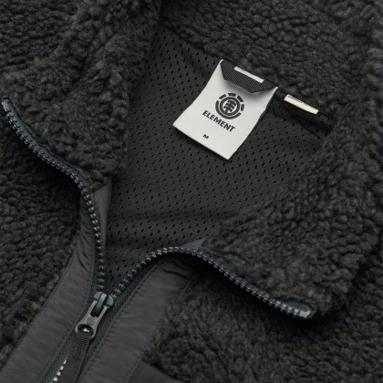 Element Casaco Sherpa Oak Off Black Element Casaco Sherpa Oak Off Black