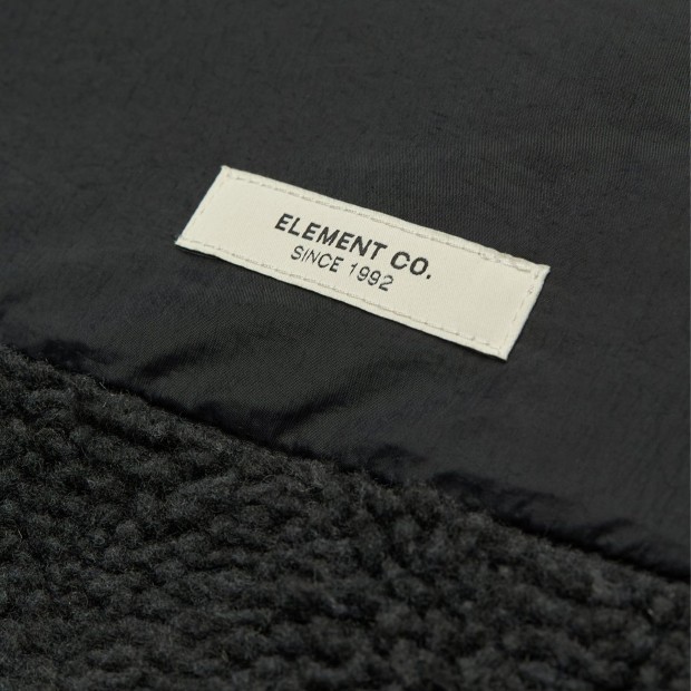 Element Casaco Sherpa Oak Off Black