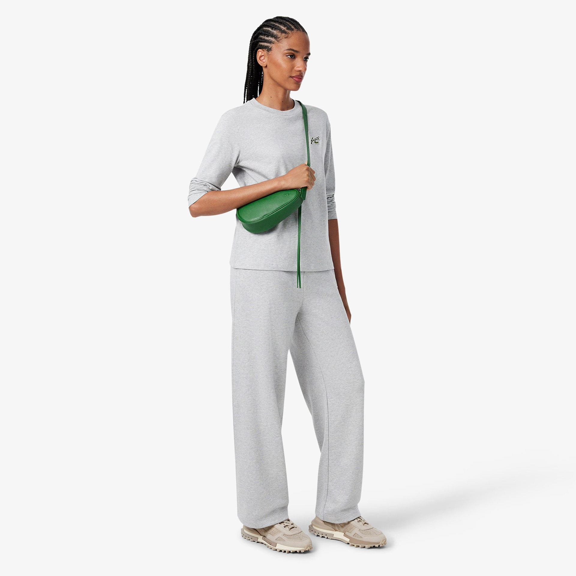Lacoste Elite Active Grey/off White