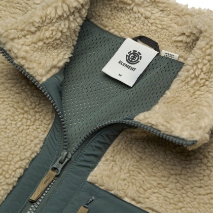 Element Casaco Sherpa Oak Oat Milk Element Casaco Sherpa Oak Oat Milk