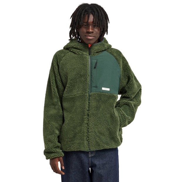 Element Casaco Sherpa Wolfe Bronze Green