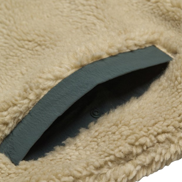 Element Casaco Sherpa Wolfe Oat Milk