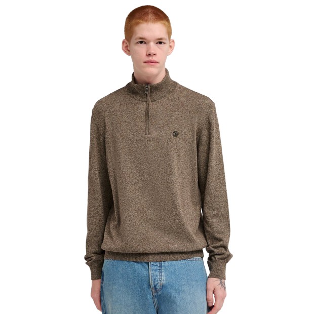 Element Camisola Icon Embroidery Sepia Heather