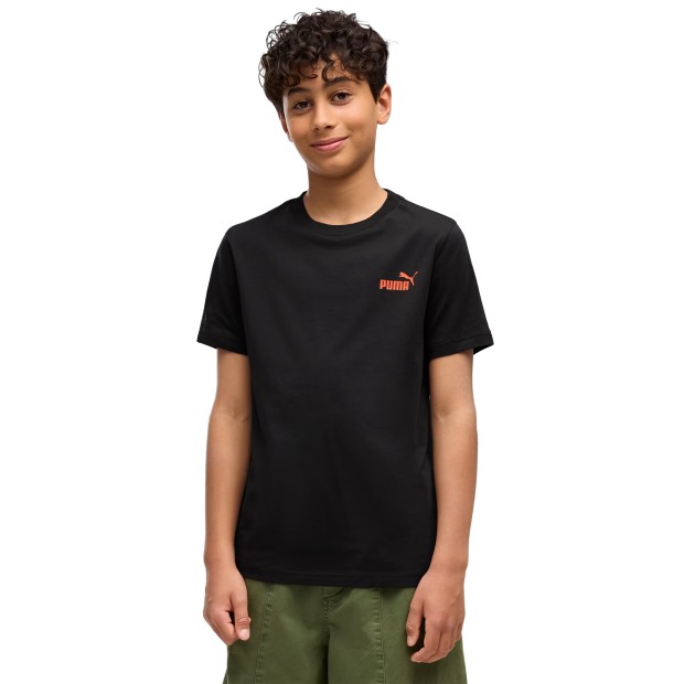 Puma T-shirt Ess Logo Lab Brand Back Graphic Black