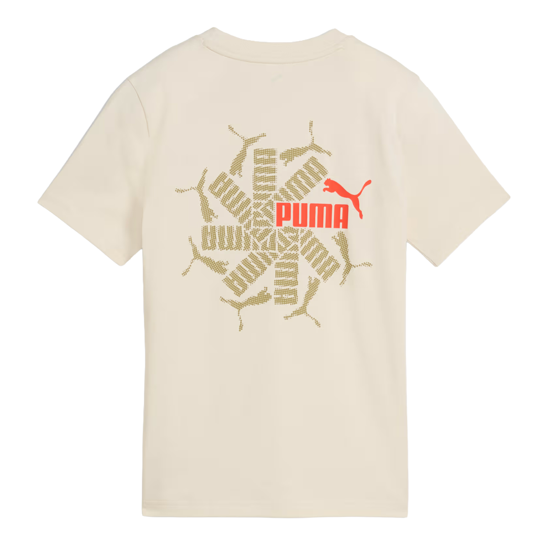 Puma T-shirt Ess Logo Lab Brand Back Graphic Alpine Snow
