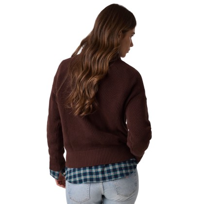 Guess Camisola Mini Triangle Rich Brown