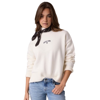 Guess Camisola Emb Warm White