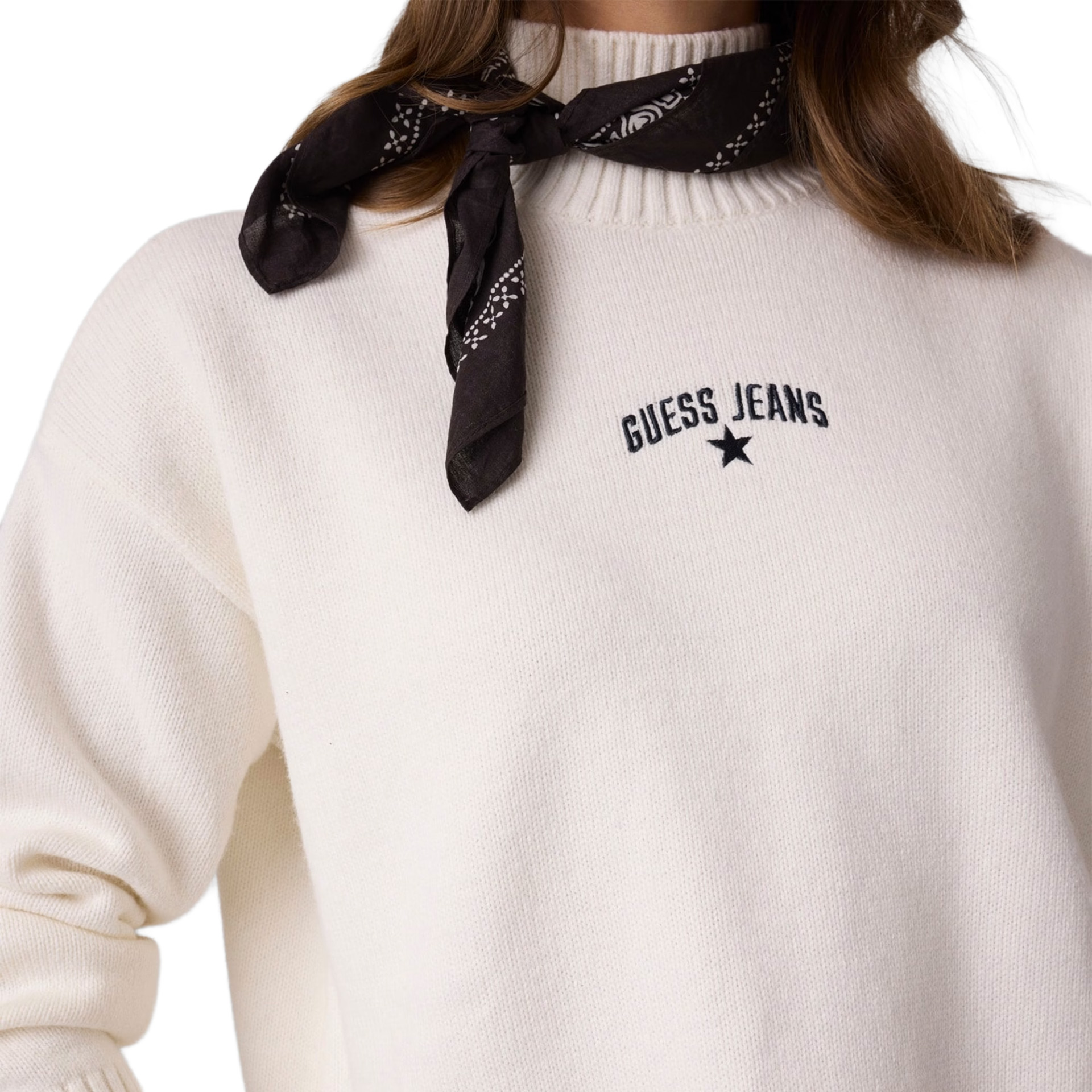 Guess Camisola Emb Warm White