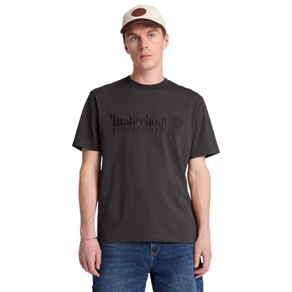 Timberland T-shirt Established 1973 Vintage Black Timberland T-shirt Established 1973 Vintage Black