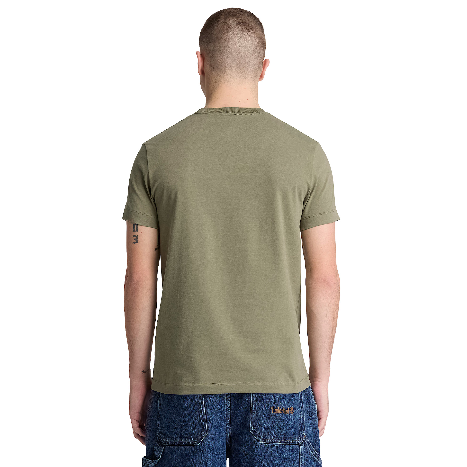 Timberland T-shirt Dunstan River Slim Deep Lichen Green
