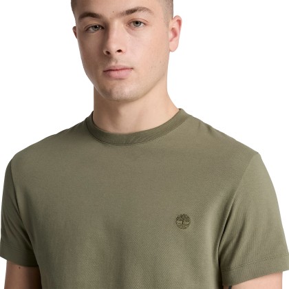 Timberland T-shirt Dunstan River Slim Deep Lichen Green
