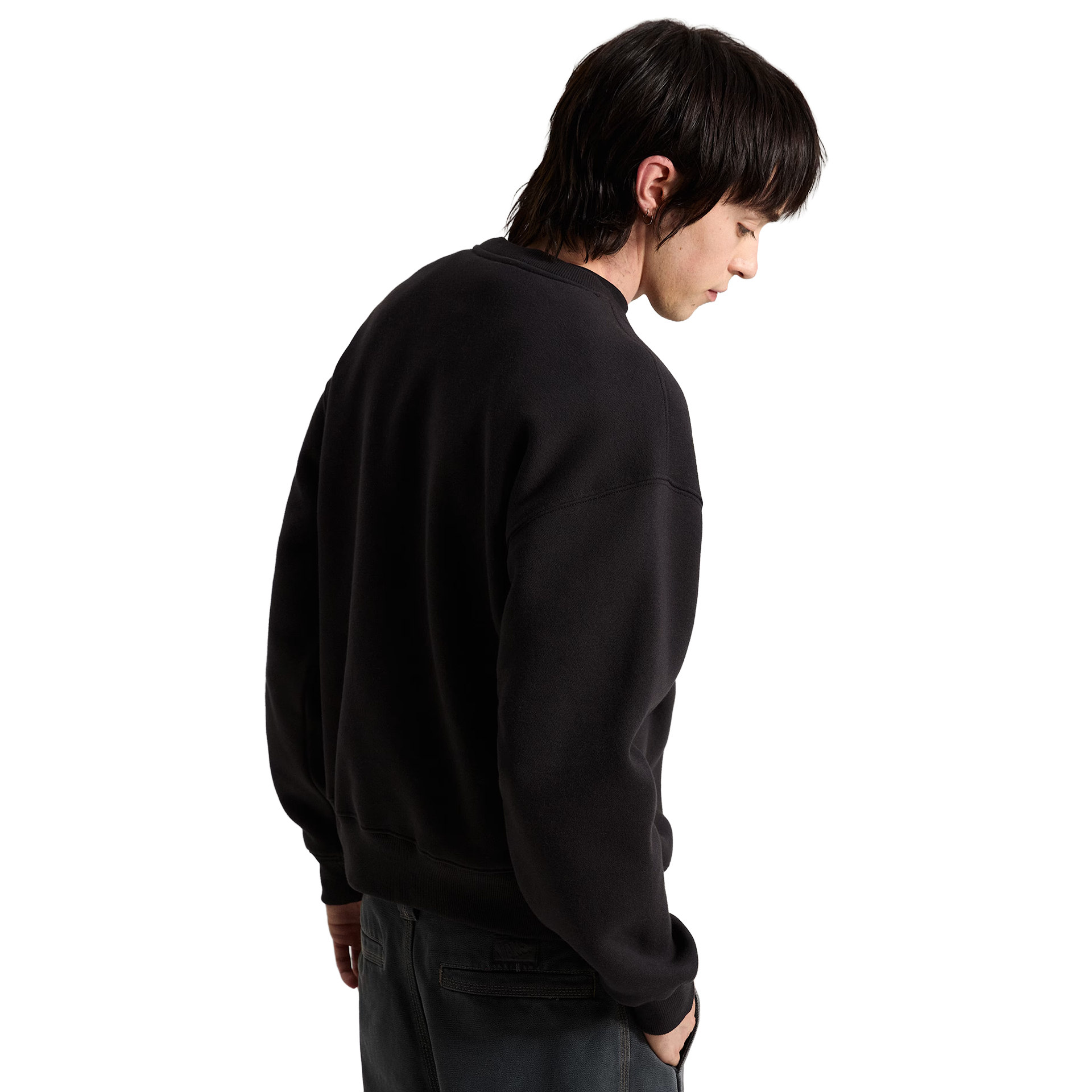 Vans Sweat Stretch Logo Crew Black/white