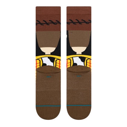 Stance Woody Crew Brown Stance Woody Crew Brown