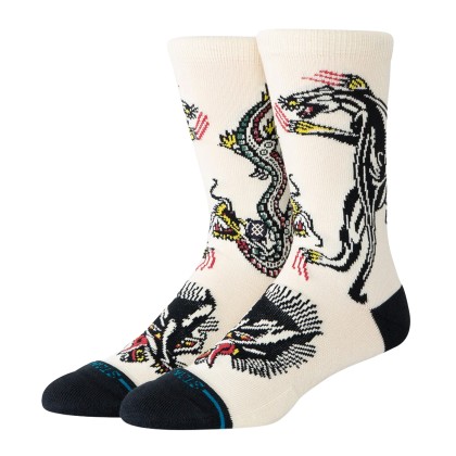 Stance Battle Crew Cream Stance Battle Crew Cream