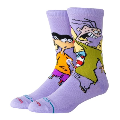 Stance Ed Edd Eddy Crew Purple Stance Ed Edd Eddy Crew Purple
