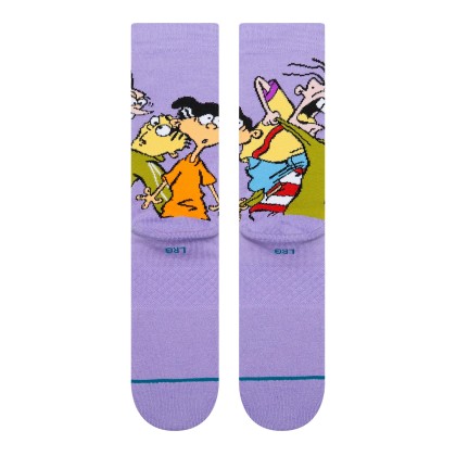 Stance Ed Edd Eddy Crew Purple Stance Ed Edd Eddy Crew Purple