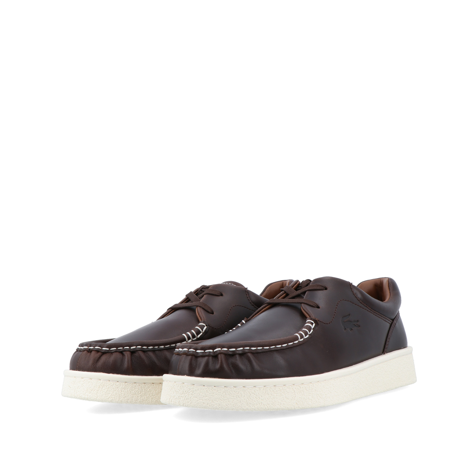 Lacoste Claylow Dark Brown/off White