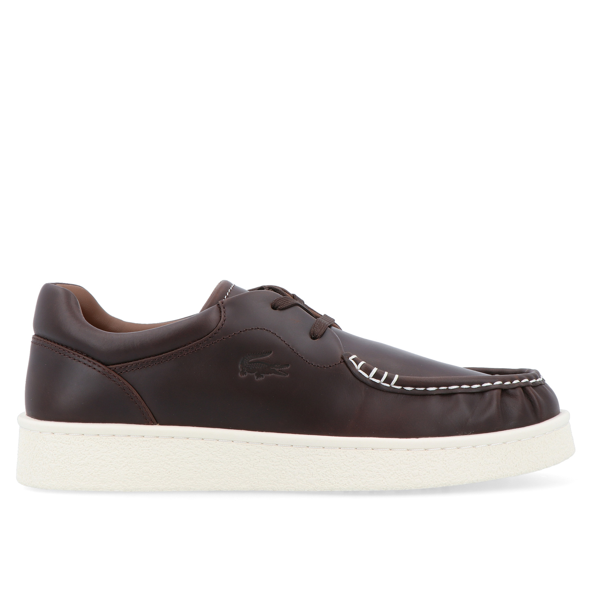 Lacoste Claylow Dark Brown/off White