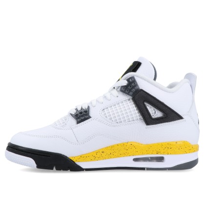 Jordan Air 4 Retro White/tour Yellow-dark Blue Grey-black. Jordan Air 4 Retro White/tour Yellow-dark Blue Grey-black.