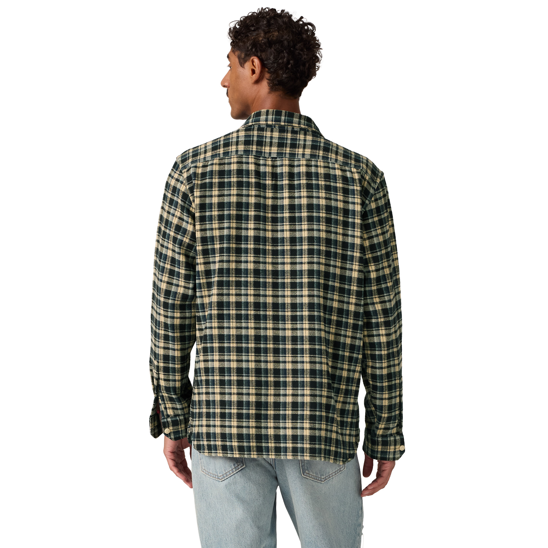 Levis Camisa Jackson Worker Birk Plaid Jet Bl