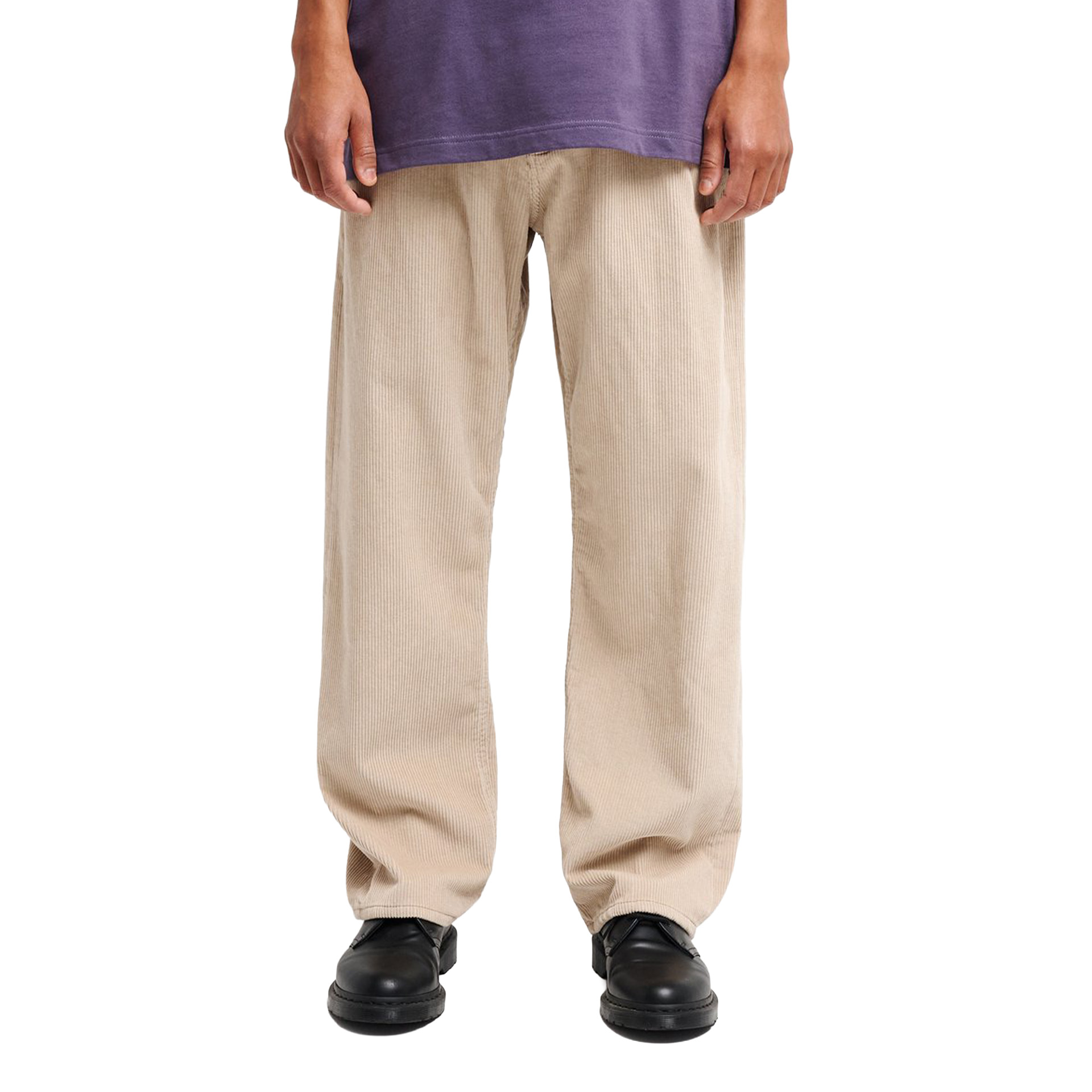Rvca Calça Dayshift 5 Cord Light Khaki